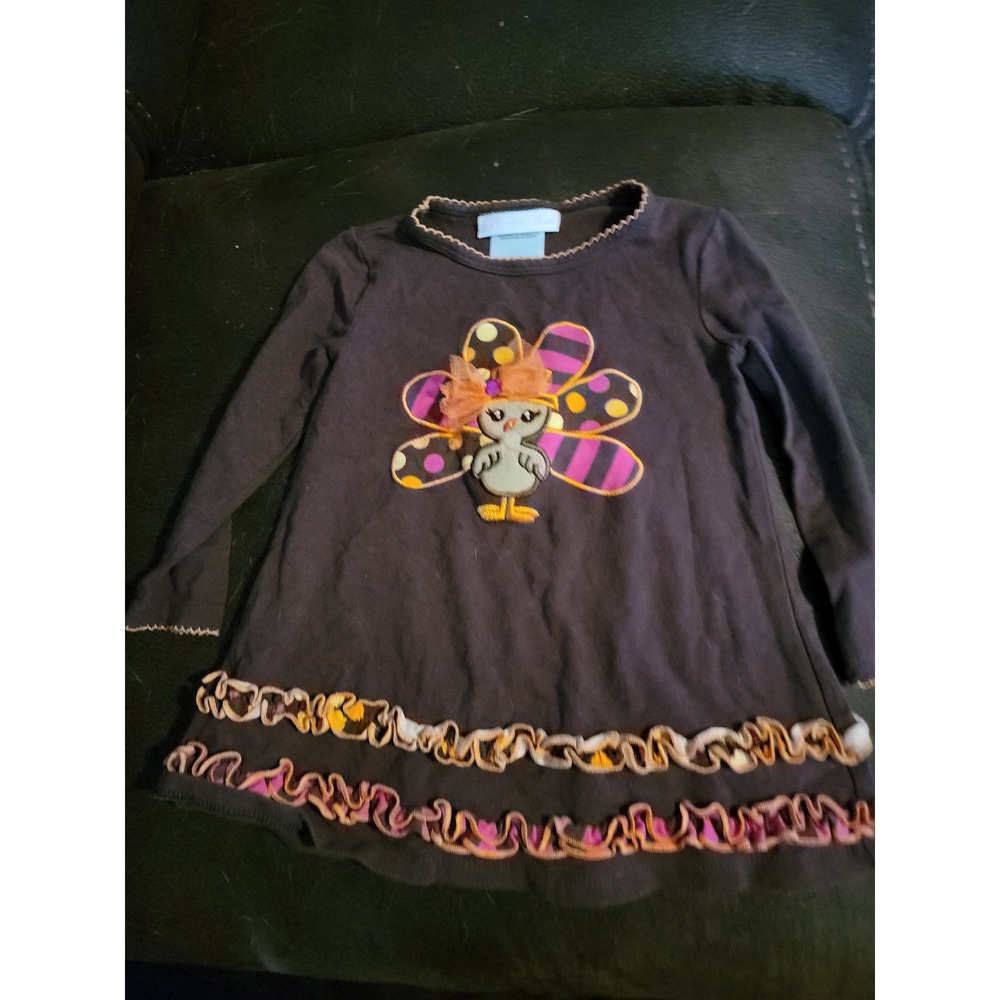 Bonnie baby turkey dress Thanksgiving size 24 months